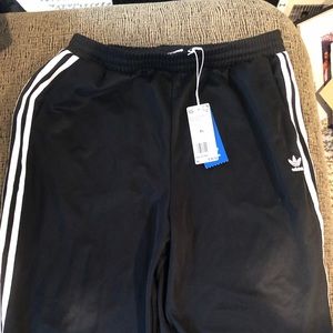 Adidas Track Pants with Bottom Bow-Tie